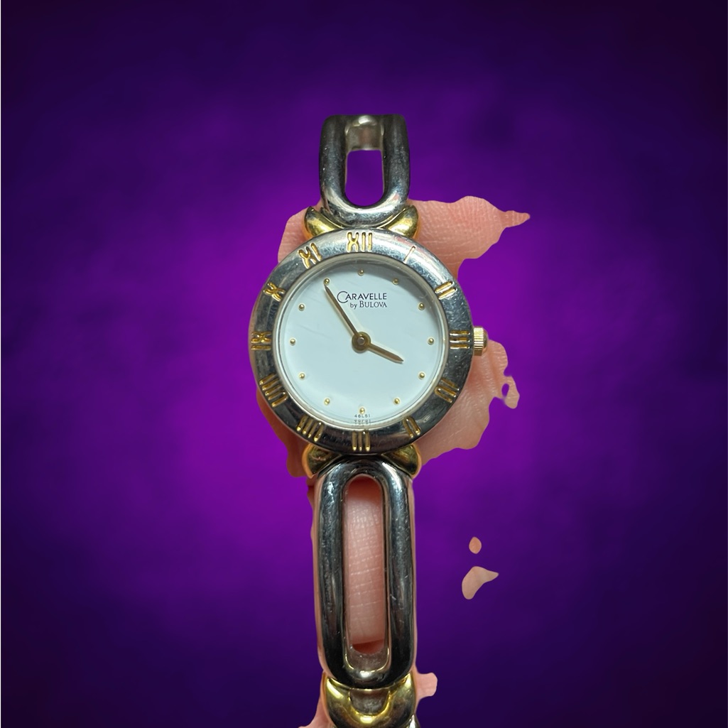 Womens Gold And Silver Watch